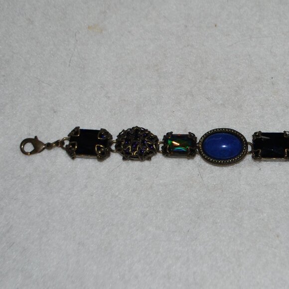 Sorrelli Big Bold Swarovski Crystal "Aurora Sky" Bracelet - Picture 8 of 8